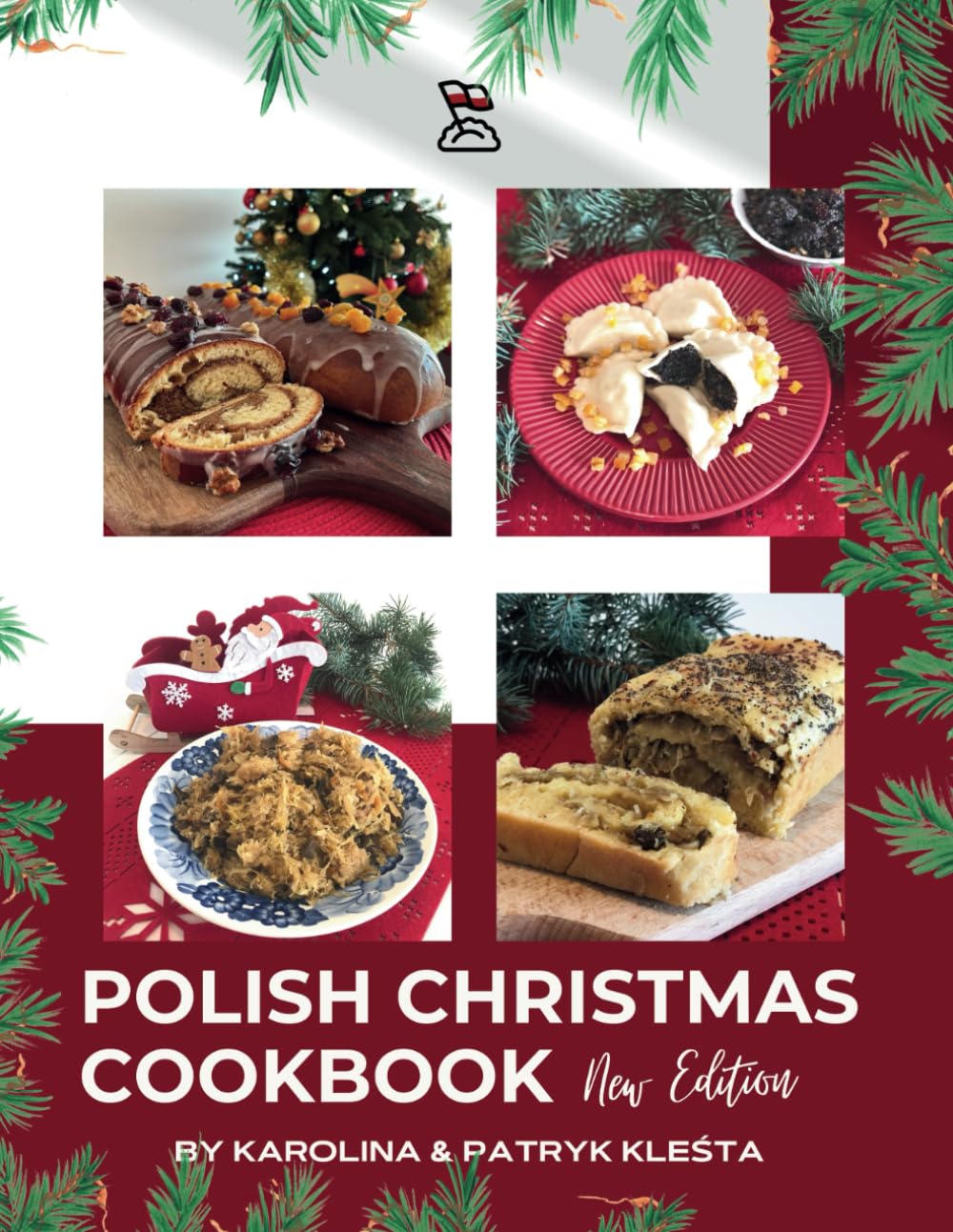 Polish Christmas Cookbook new edition — used book cover