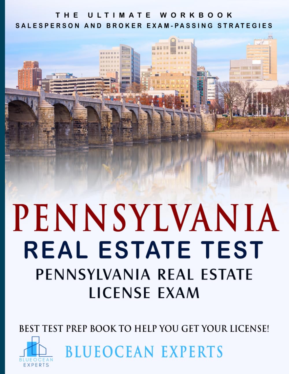 Pennsylvania Real Estate Test — used book cover