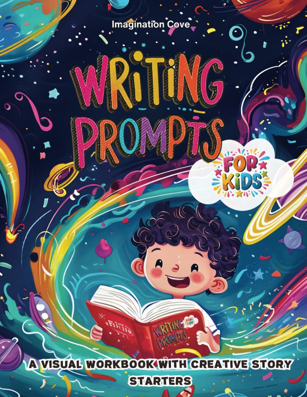 Writing Prompts for Kids — used book cover