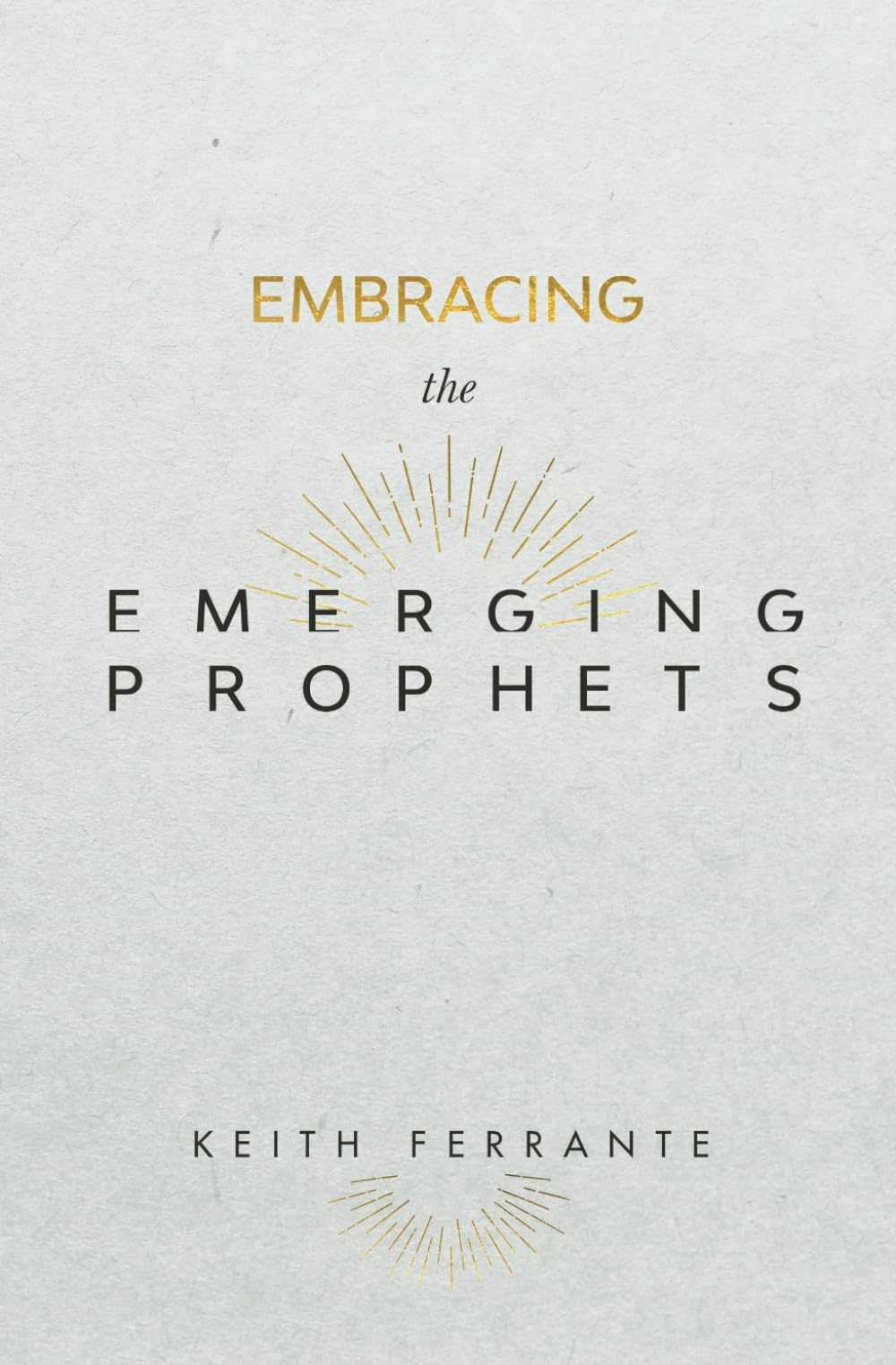 Embracing the Emerging Prophets — used book cover