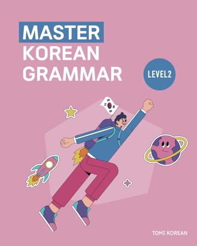 Master Korean Grammar - Level 2 for Beginners (Master Korean Grammar — used book cover