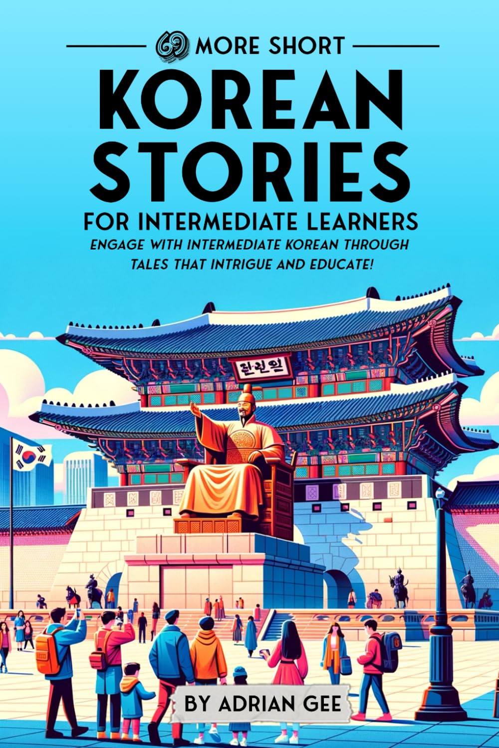 69 More Short Korean Stories for Intermediate Learners — used book cover