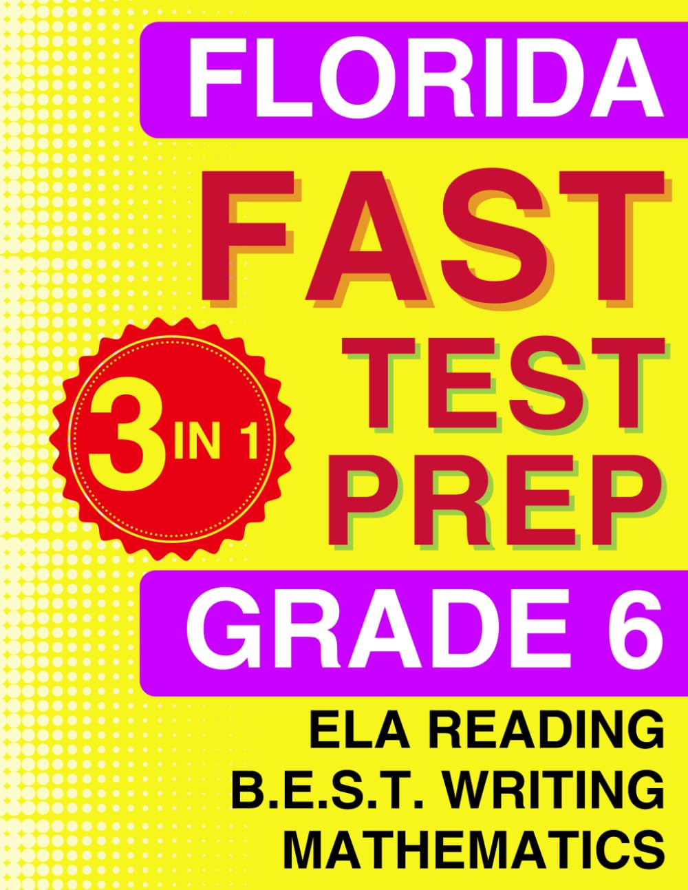 Florida FAST Test Prep Grade 6 — used book cover