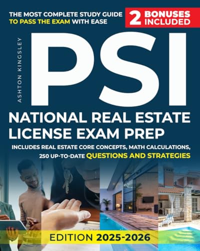 PSI National Real Estate License Exam Prep — used book cover
