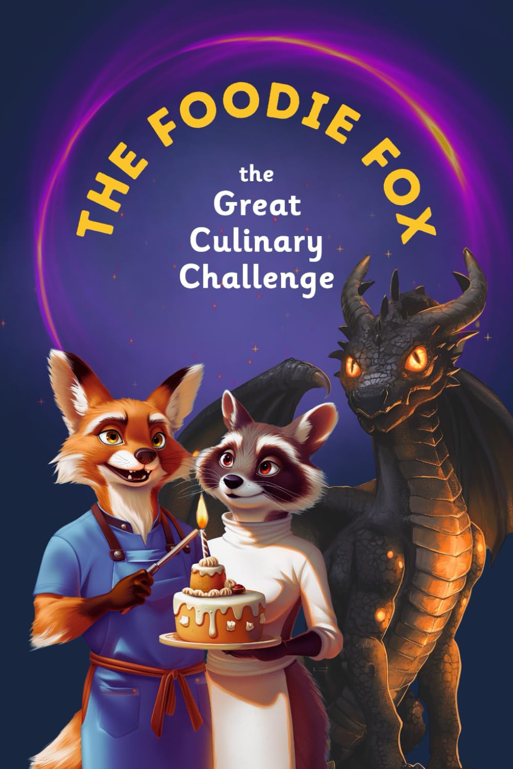 The Foodie Fox, The Great Culinary Challenge — used book cover