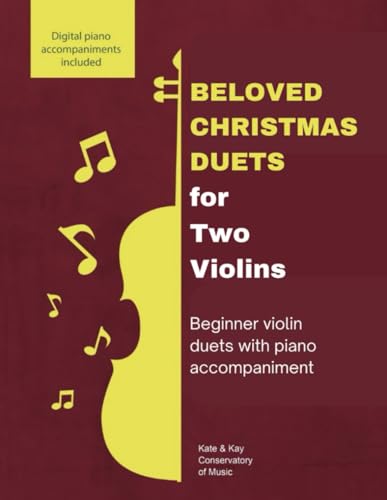 Beloved Christmas Duets For Two Violins — used book cover