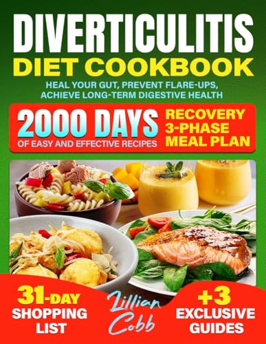 Diverticulitis Diet Cookbook — used book cover