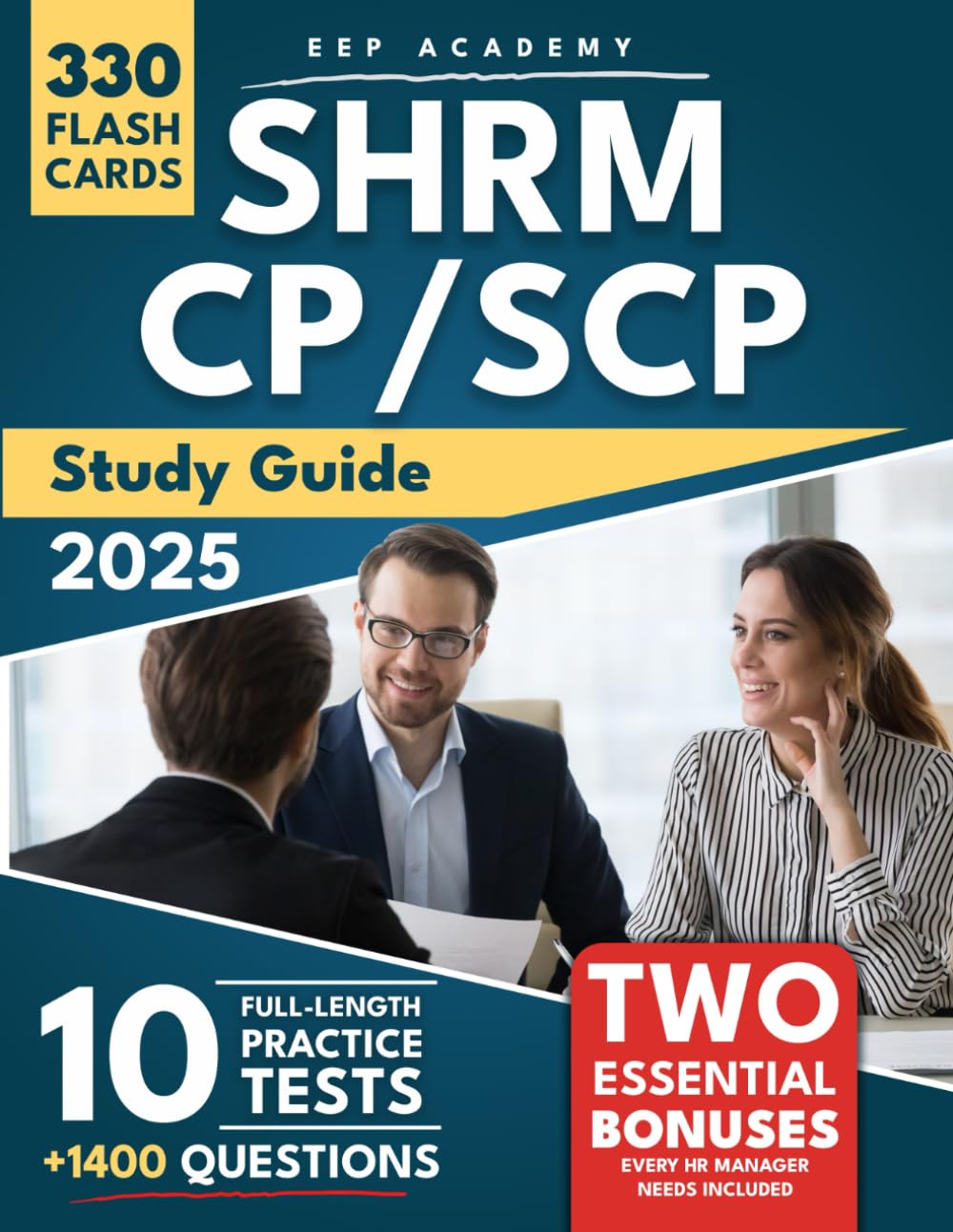 SHRM CP/SCP Study Guide — used book cover
