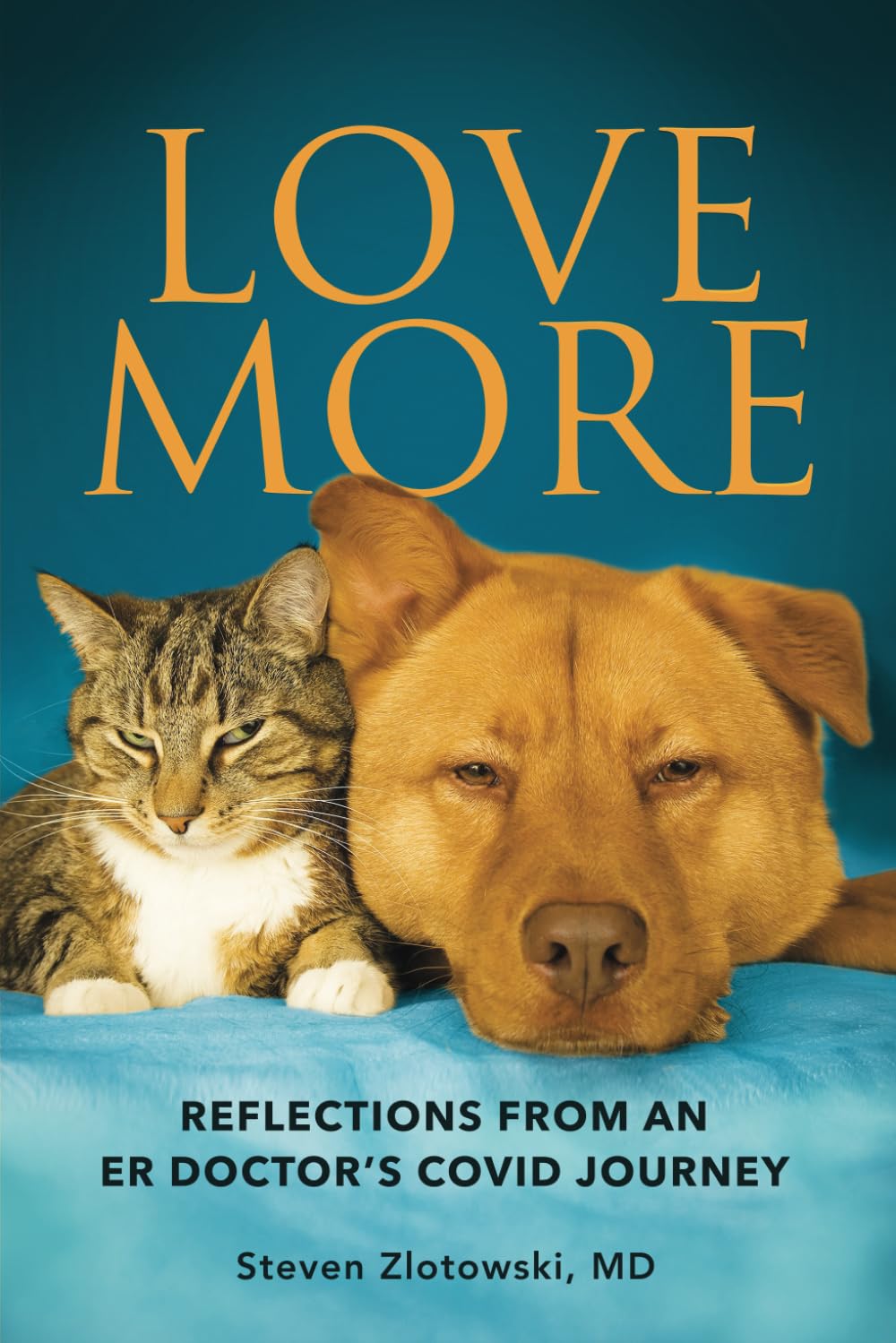 LOVE MORE: Reflections from an ER Doctor’s Covid Journey — used book cover