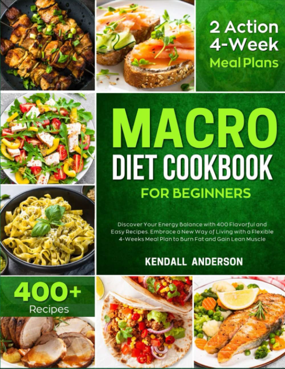 Macro Diet Cookbook for Beginners — used book cover