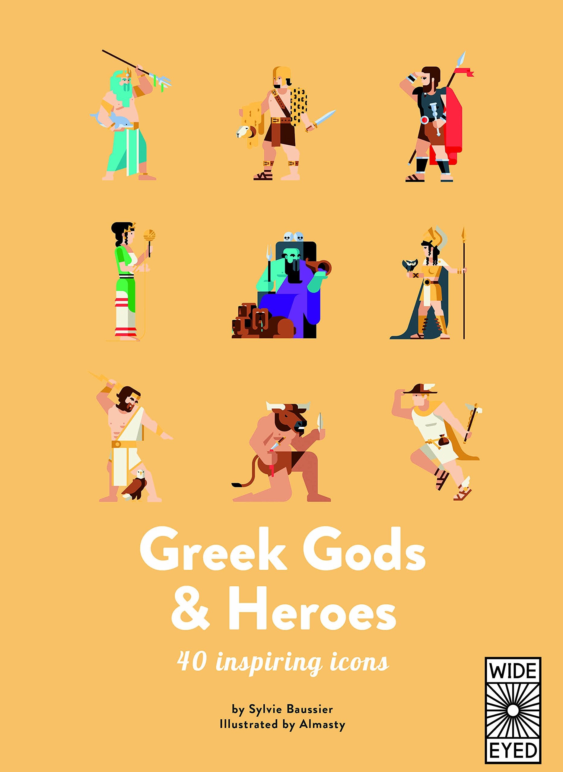 Greek Gods and Heroes: 40 inspiring icons