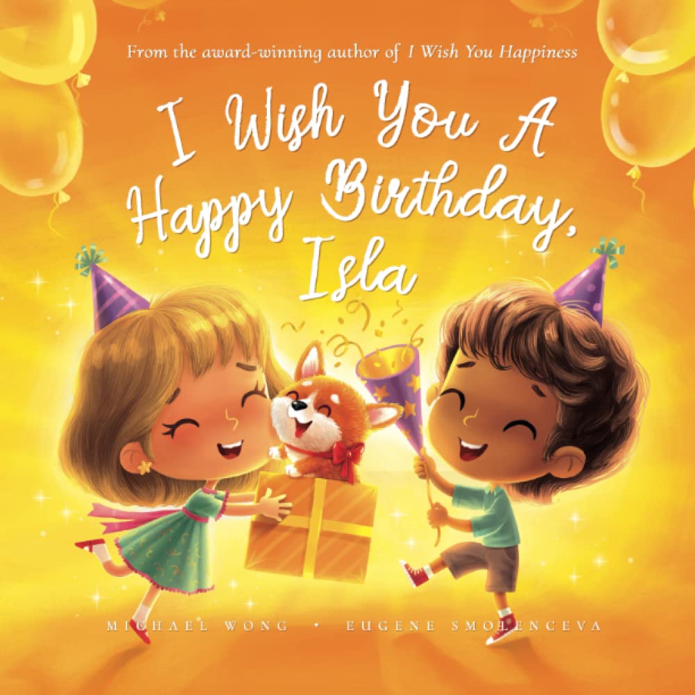 I Wish You A Happy Birthday, Isla — used book cover