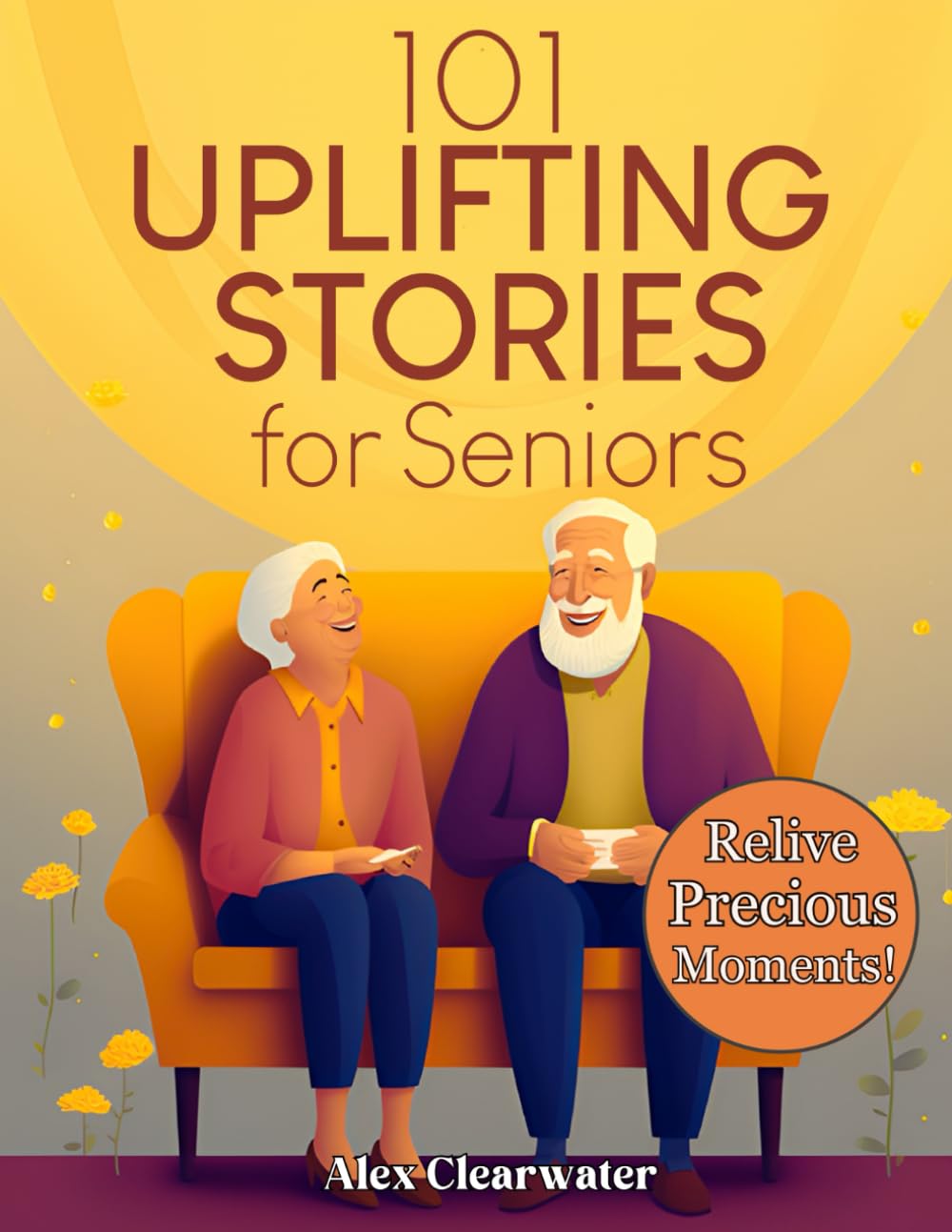 101 Uplifting Short Stories for Seniors — used book cover