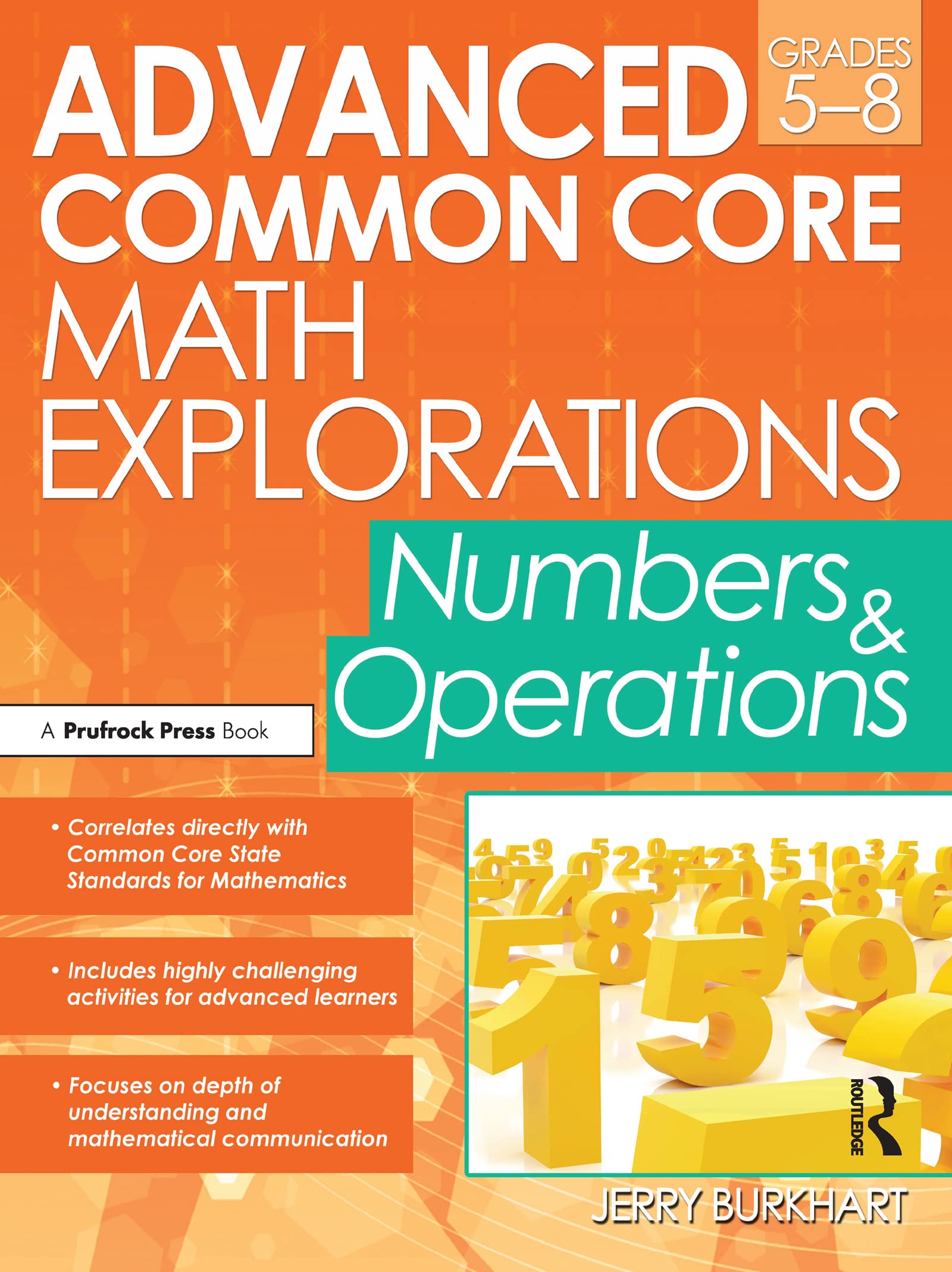 Advanced Common Core Math Explorations — used book cover