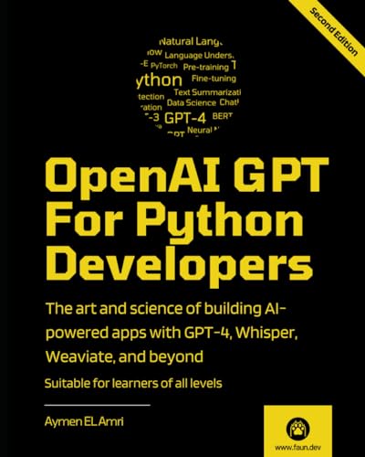 OpenAI GPT For Python Developers - 2nd Edition — used book cover