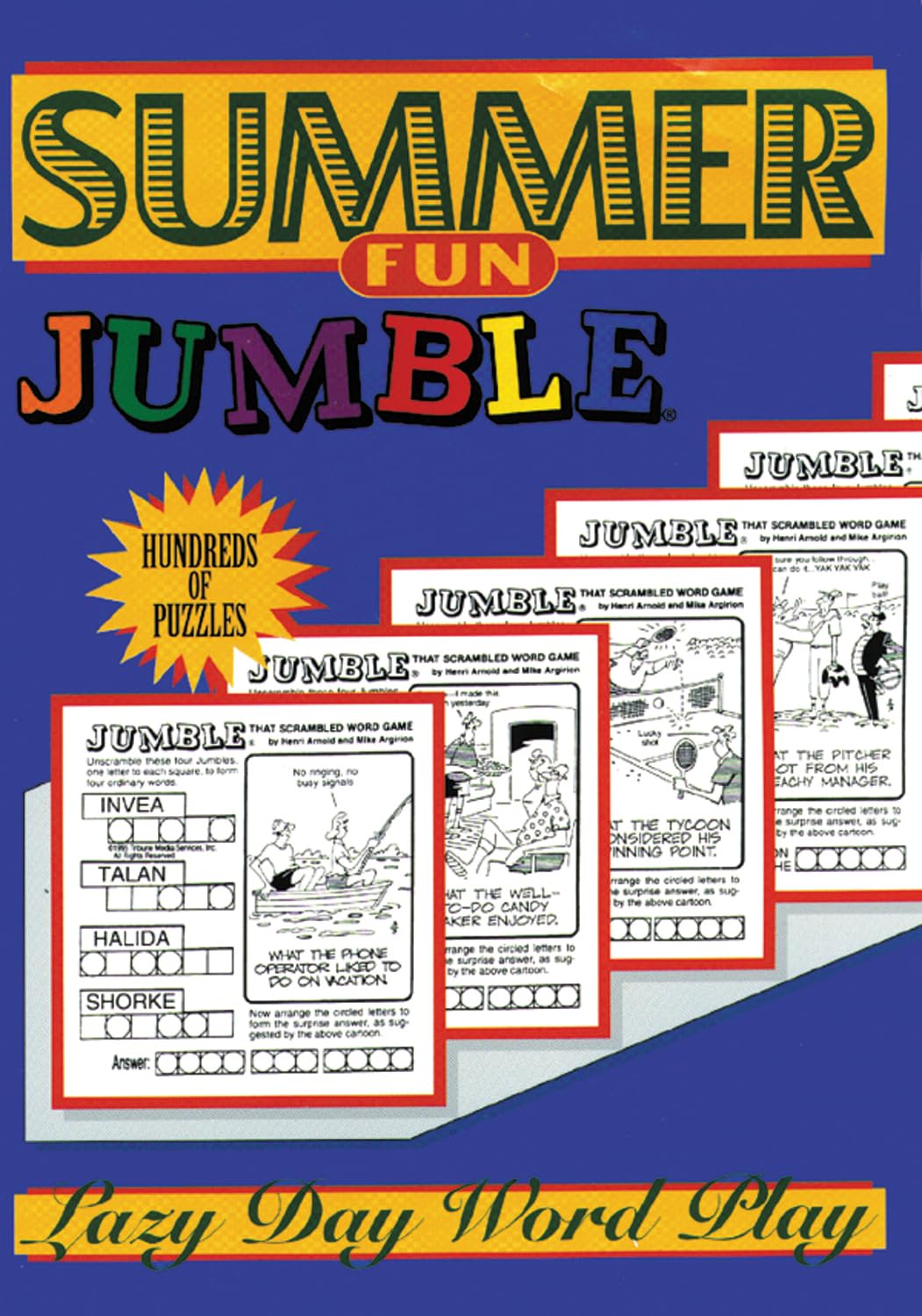 Summer Fun Jumble®: Lazy Day Word Play (Jumbles®)