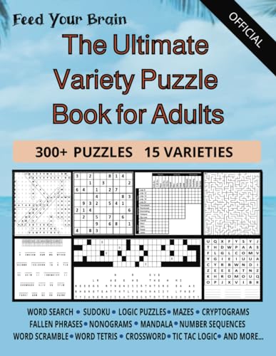 The Ultimate Variety Puzzle Book for Adults — used book cover