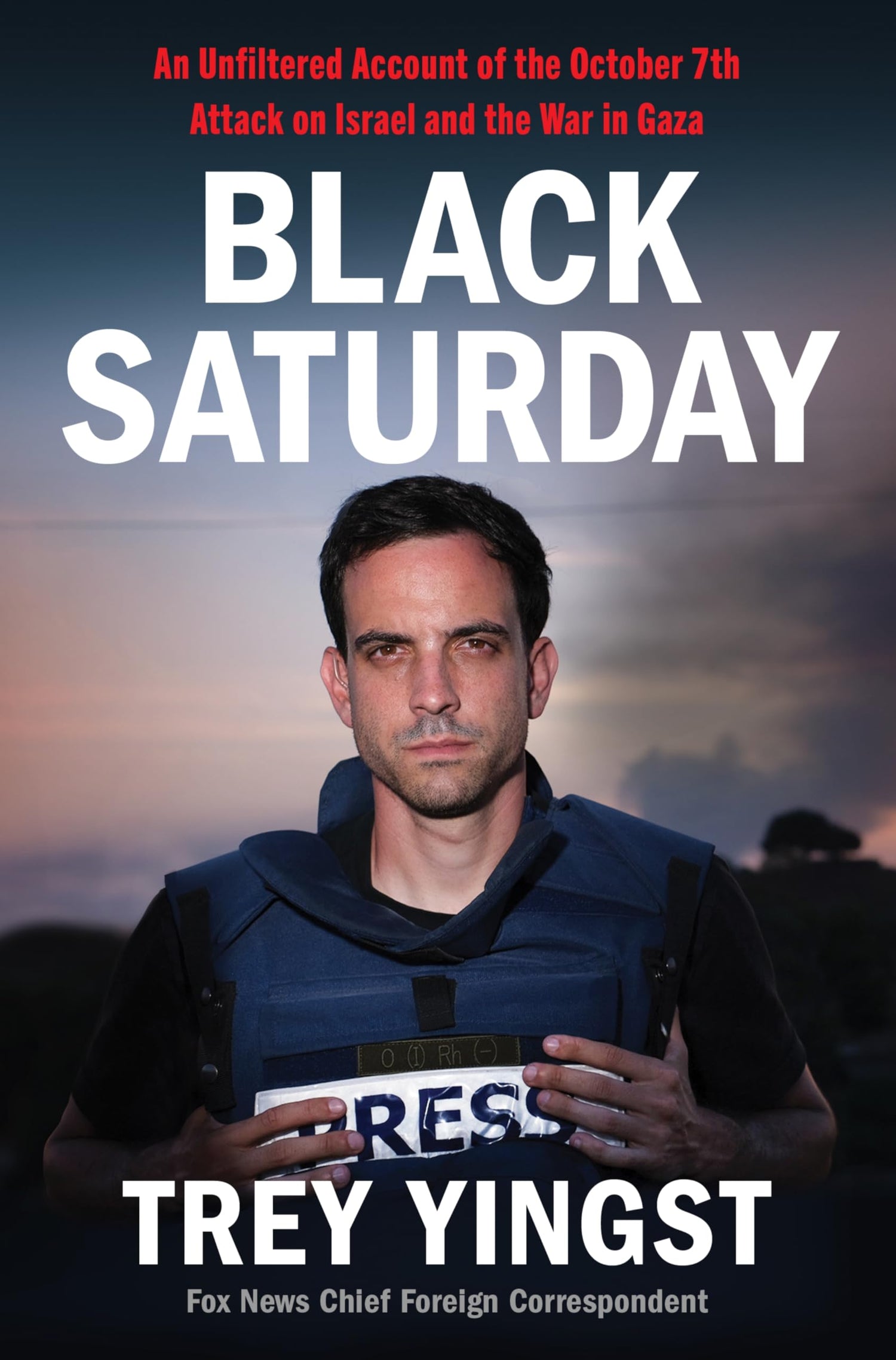 Black Saturday: An Unfiltered Account of the October 7th Attack on Israel and the War in Gaza — used book cover