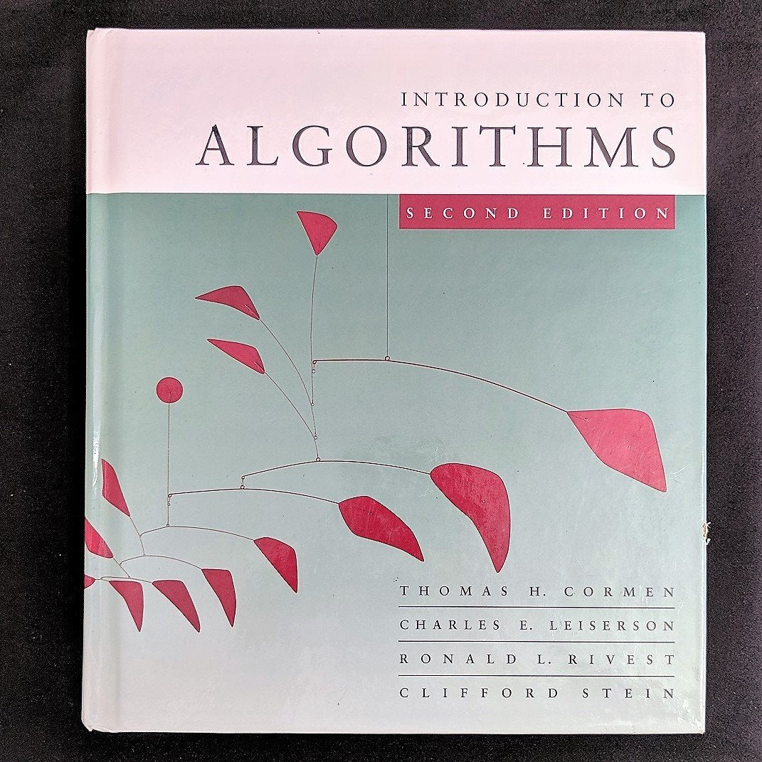 Introduction to Algorithms, Second Edition — used book cover
