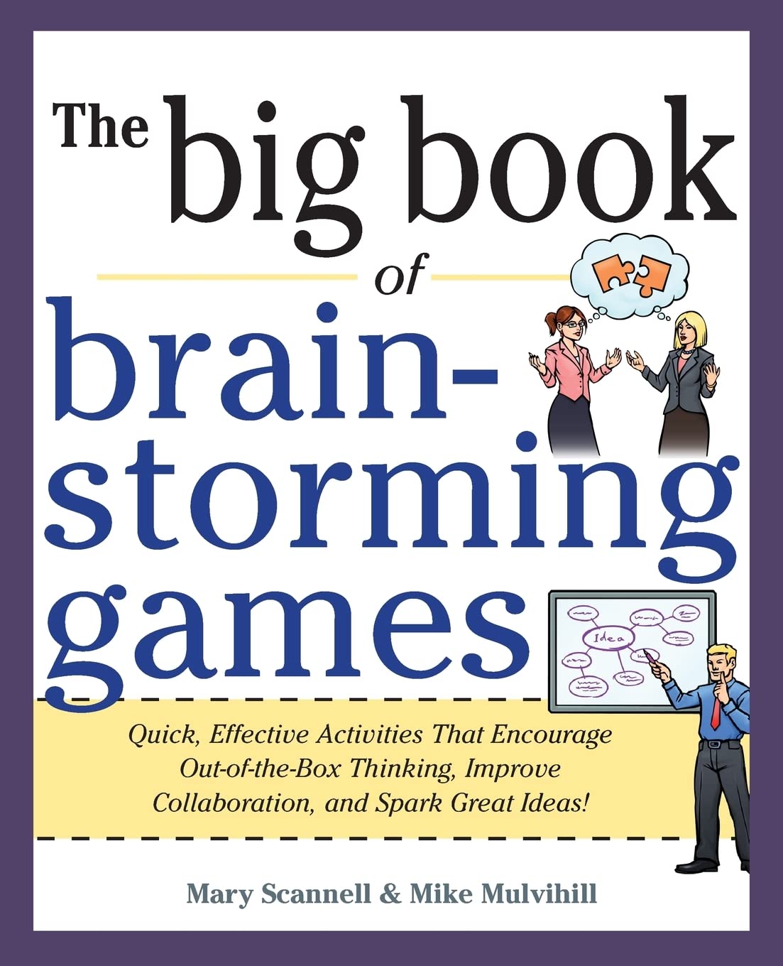 Big Book of Brainstorming Games — used book cover