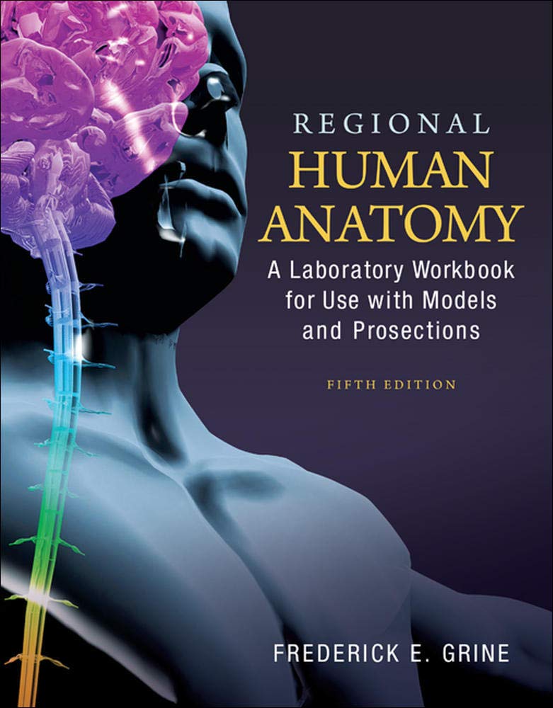 Regional Human Anatomy — used book cover