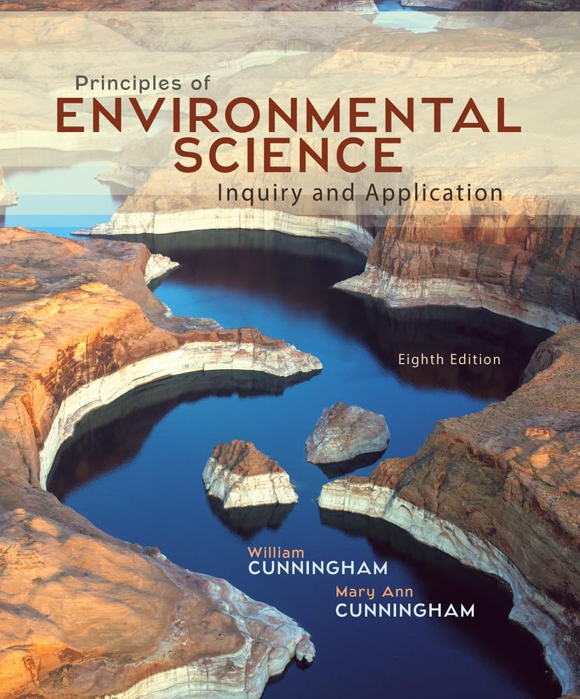 Principles of Environmental Science — used book cover
