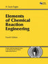 Elements Of Chemical Reaction Engineering — used book cover