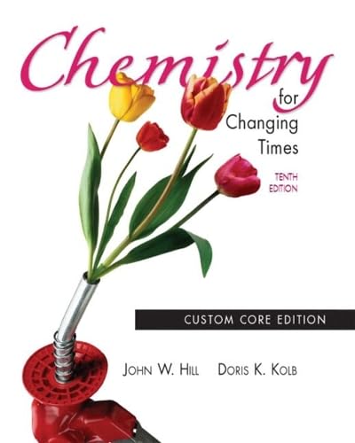 Chemistry for Changing Times — used book cover
