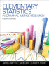Elementary Statistics in Criminal Justice Research — used book cover
