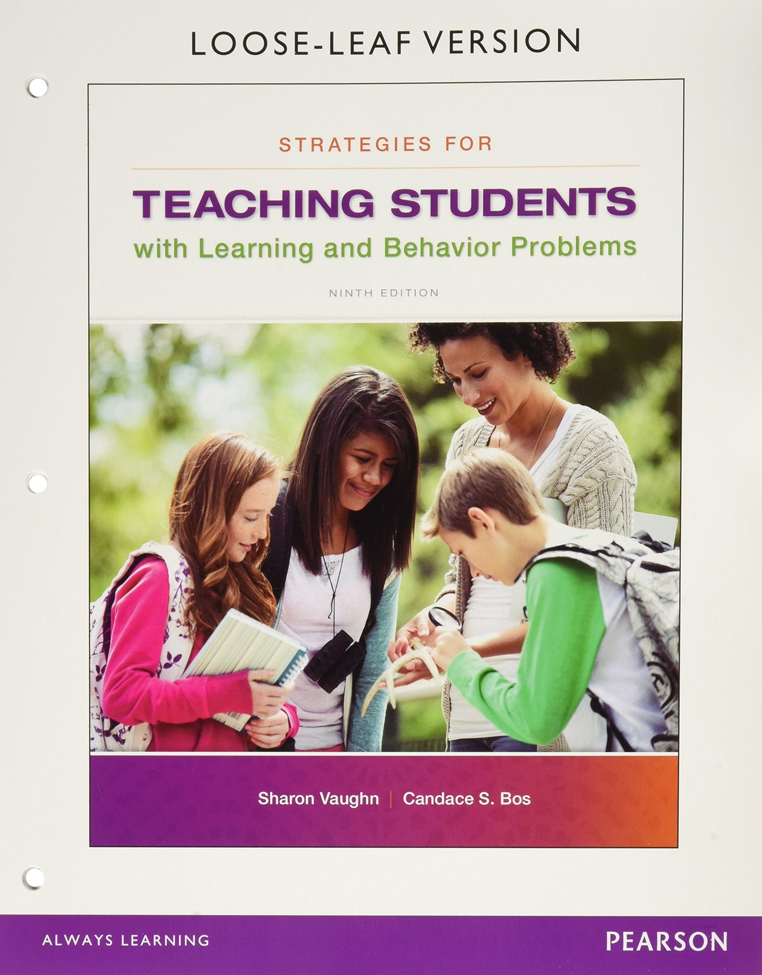Strategies for Teaching Students with Learning and Behavior Problems, Loose-Leaf Version — used book cover