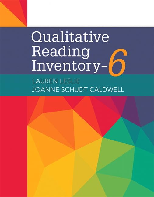Qualitative Reading Inventory — used book cover
