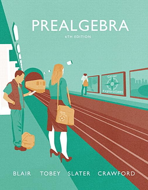 Prealgebra — used book cover