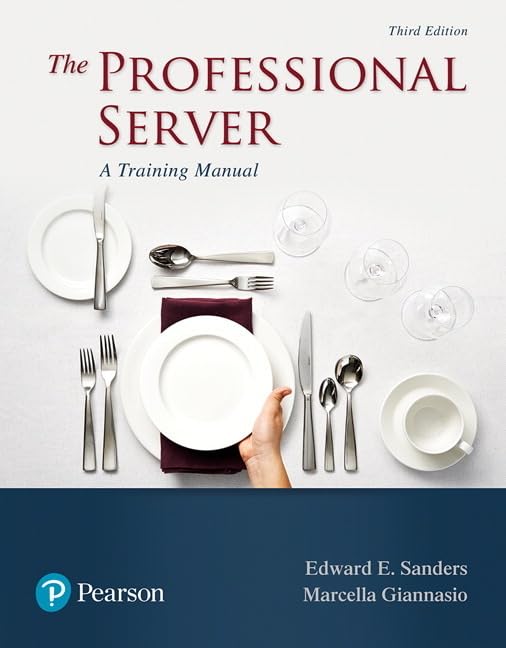 Professional Server, The — used book cover