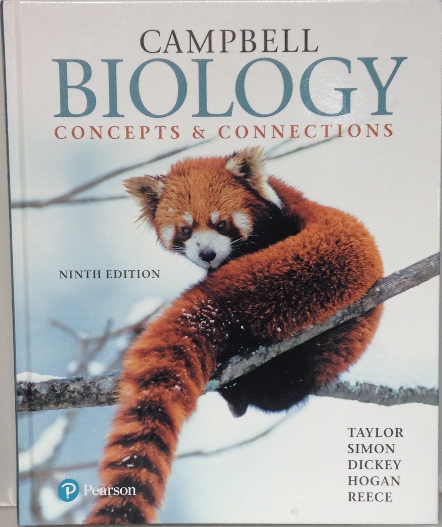 Campbell Biology Concepts &amp; Connections, 9th edition — used book cover