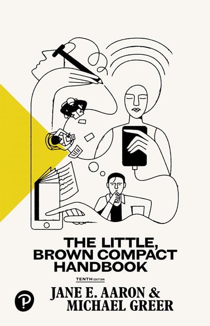 The Little, Brown Compact Handbook — used book cover