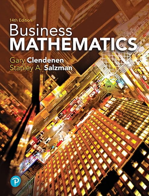 Business Mathematics — used book cover