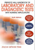 Handbook of Laboratory & Diagnostic Tests with Nursing Applications — used book cover