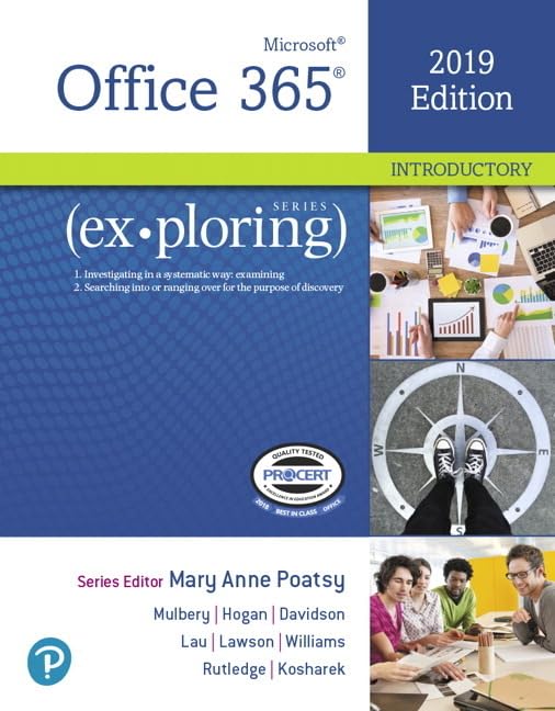 Exploring Microsoft Office 2019 Introductory — used book cover