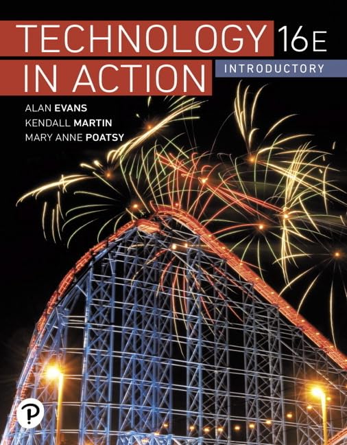 Technology In Action, Introductory — used book cover