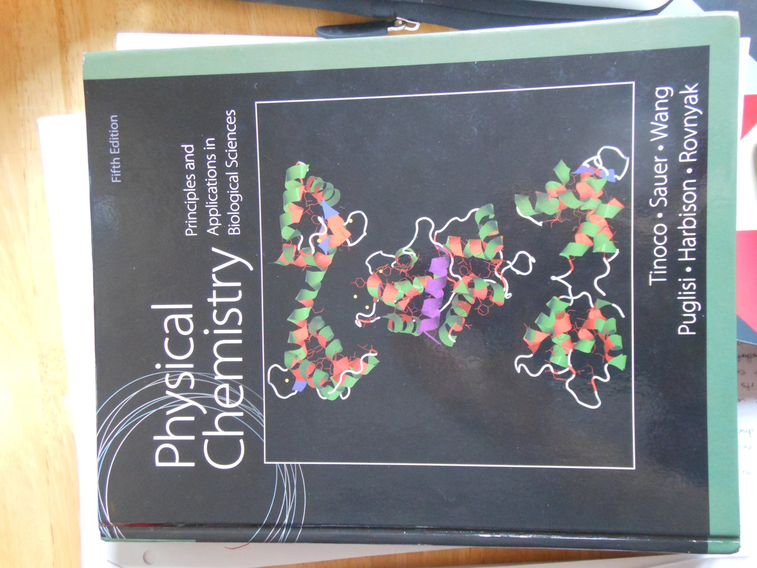 Physical Chemistry: Principles and Applications in Biological Sciences — used book cover