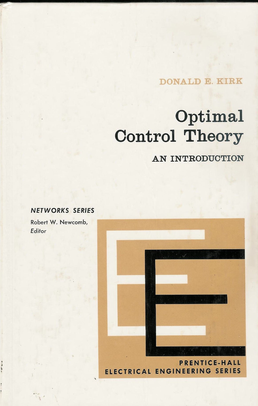 Optimal Control Theory — used book cover