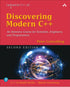 Discovering Modern C++ — used book cover