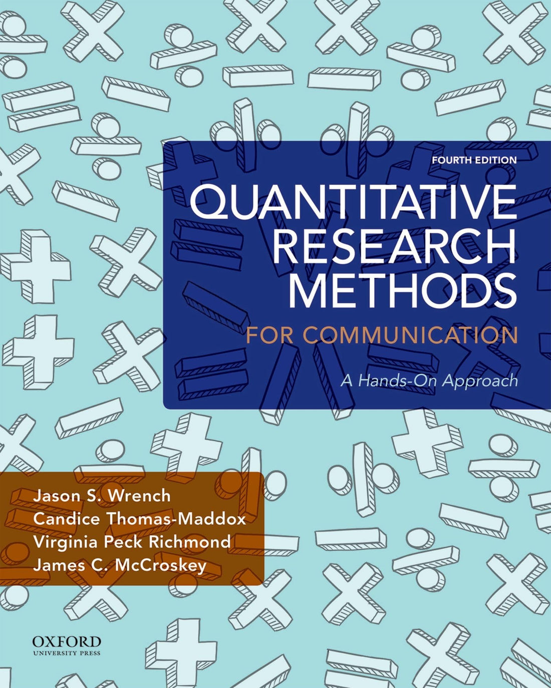 Quantitative Research Methods for Communication — used book cover