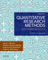 Quantitative Research Methods for Communication — used book cover