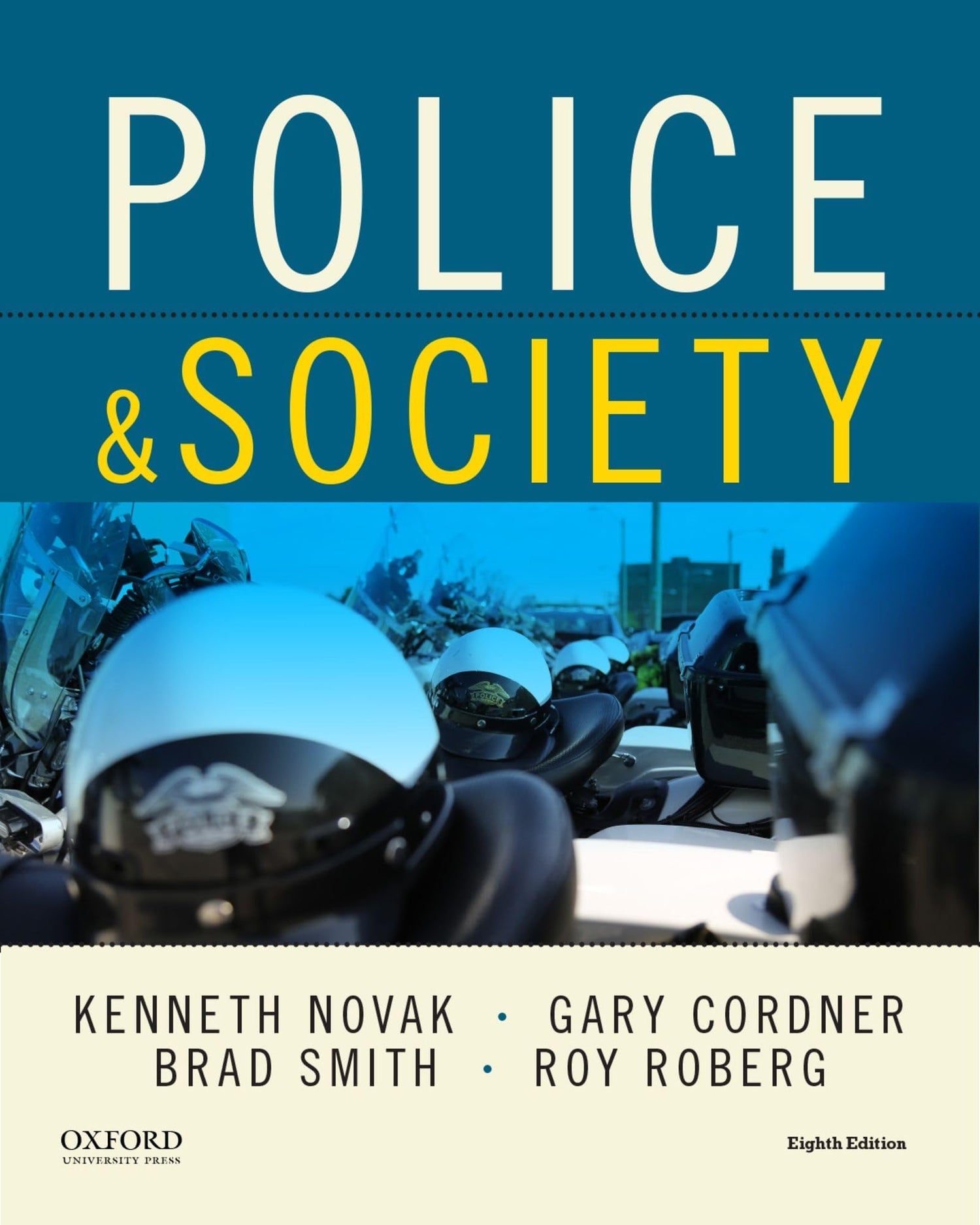Police &amp; Society — used book cover