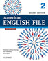 American English File 2E 2 Studentbook — used book cover
