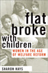 Flat Broke with Children — used book cover