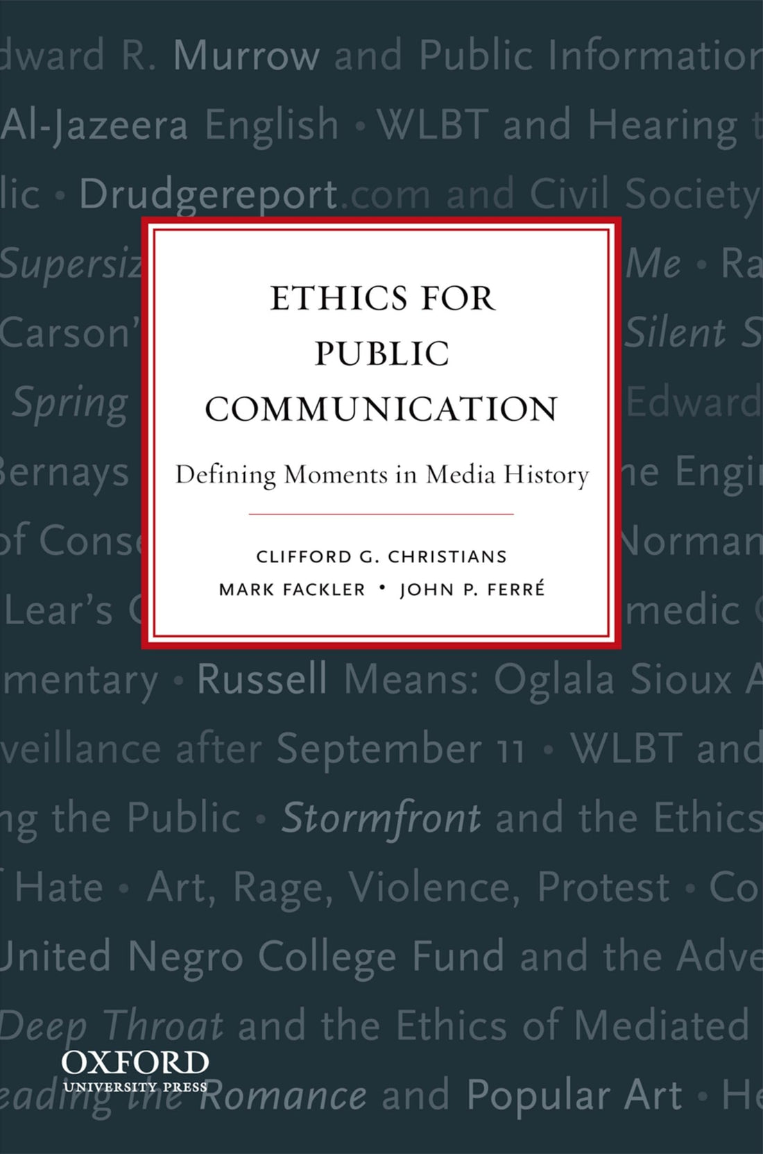 Ethics for Public Communication — used book cover