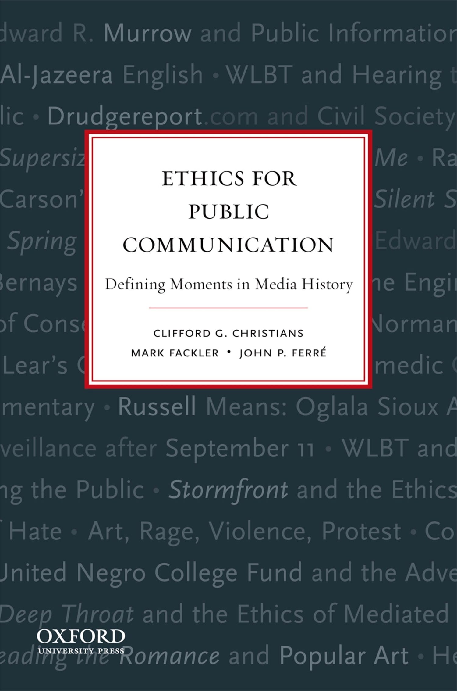 Ethics for Public Communication — used book cover