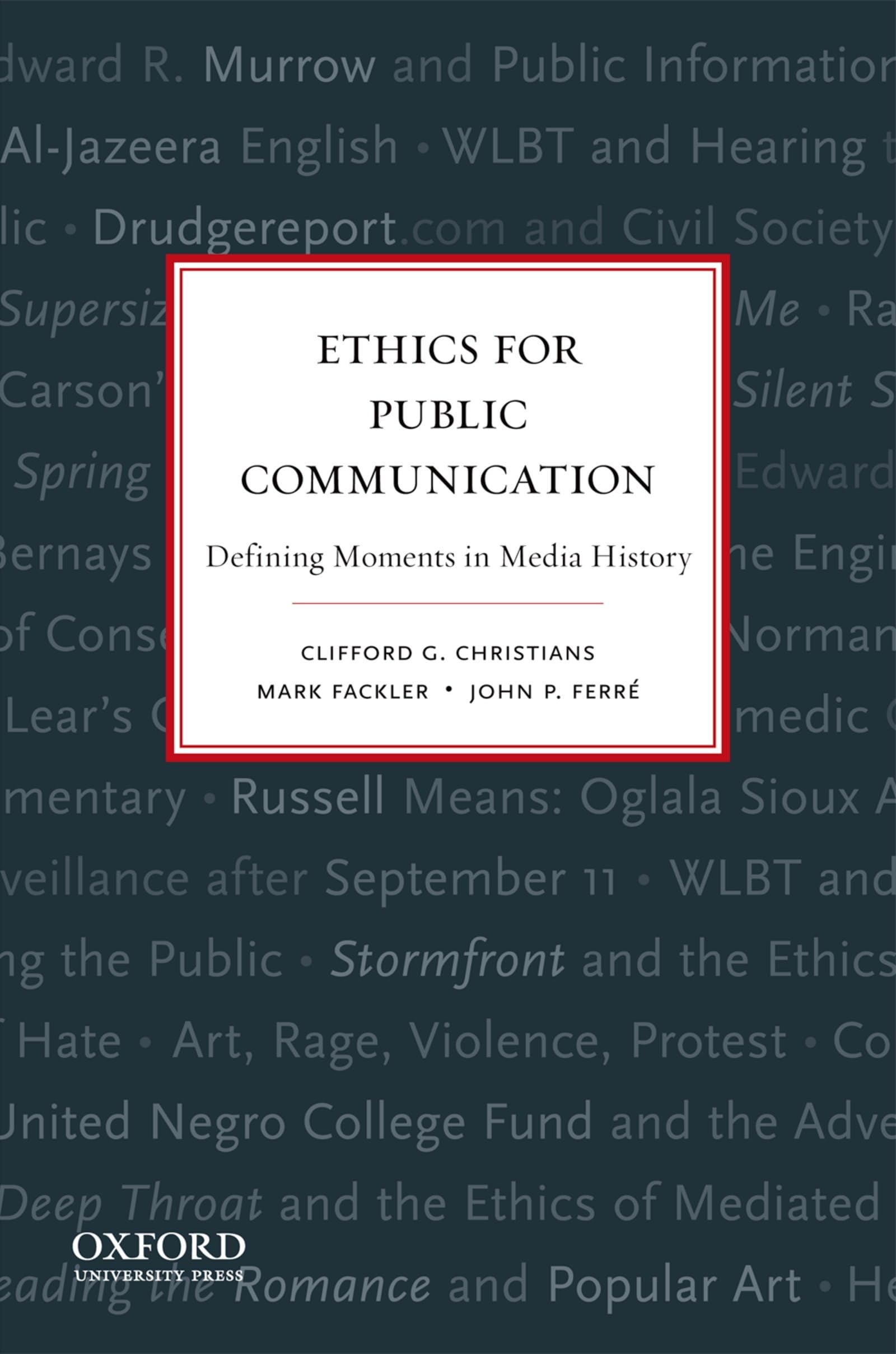Ethics for Public Communication — used book cover